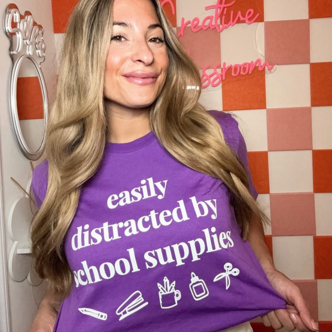 Easily Distracted by School Supplies