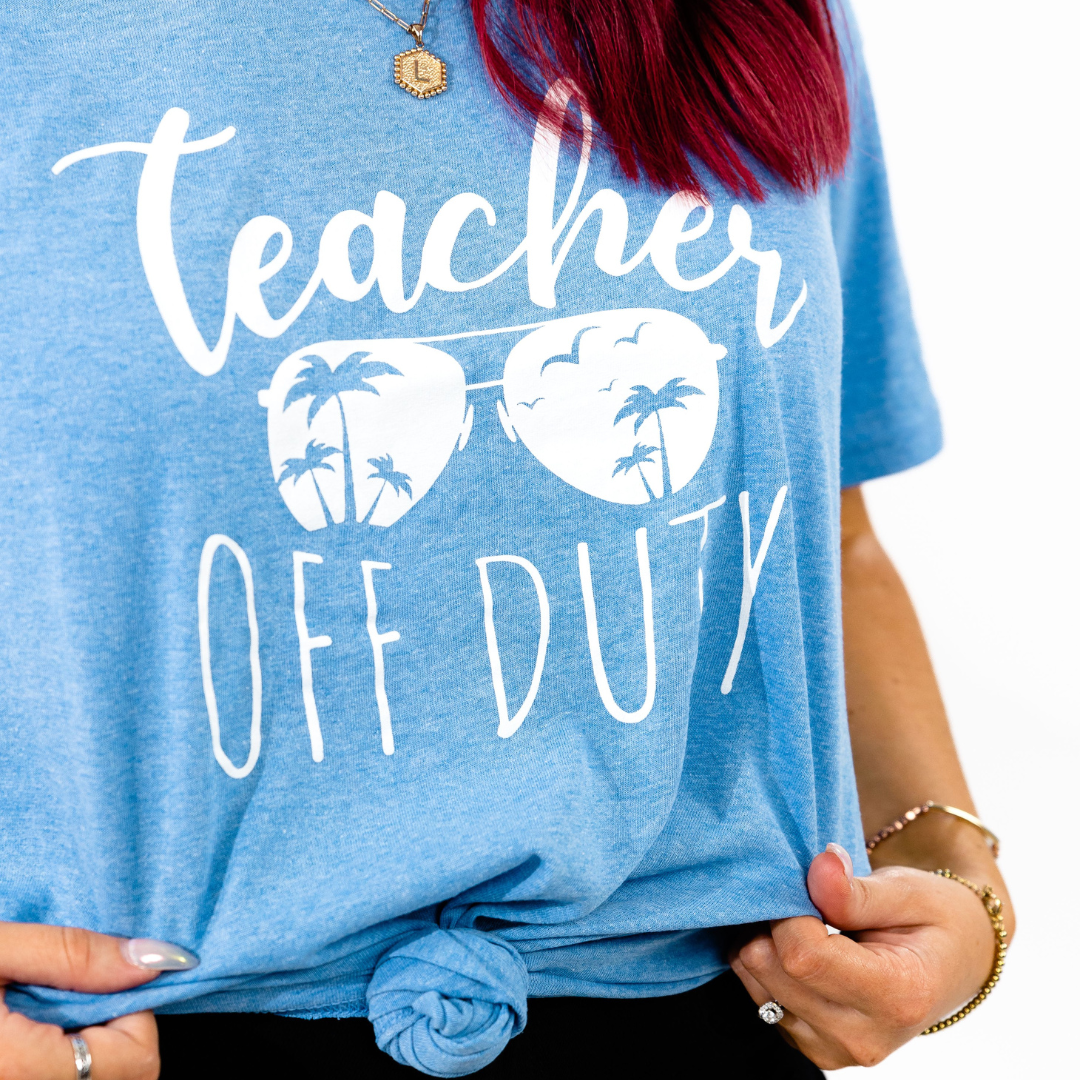 Teacher Off Duty Shades T-Shirt