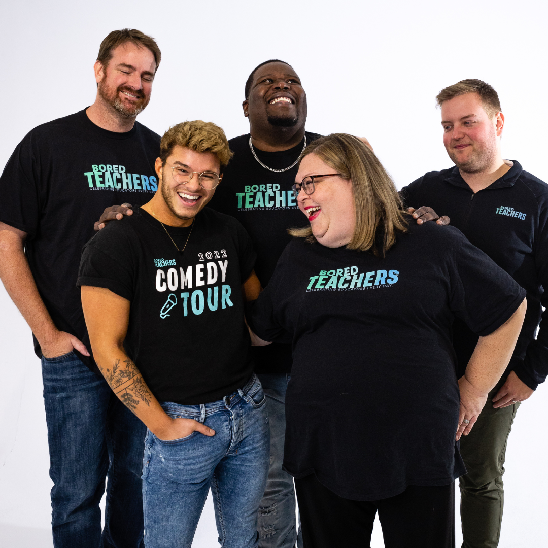 2022 Bored Teachers Comedy Tour T-Shirt