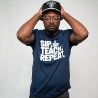 "SIP. TEACH. REPEAT." T-shirt