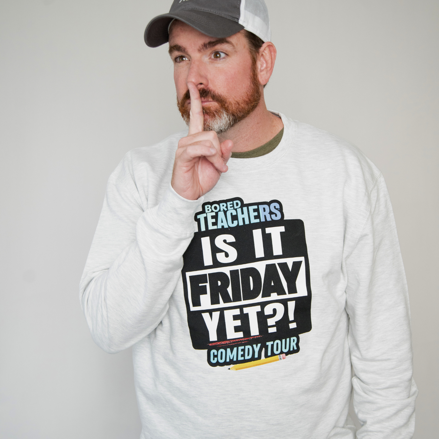Official 2026 "IS IT FRIDAY YET?!" Comedy Tour Sweatshirt