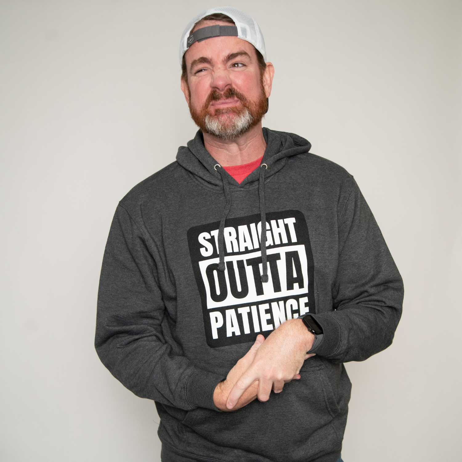 "Straight Outta Patience" Hoodie