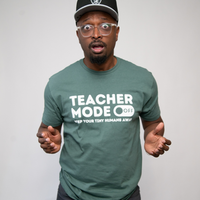 "Teacher Mode Off: Keep Your Tiny Humans Away" T-shirt